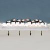 Puffin Four Hook Key Rack