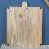 Seagull With Chips Wooden Chopping Board