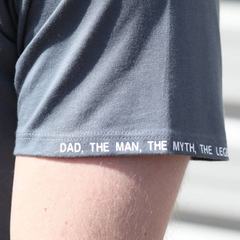 Mens Personalised Secret Text T Shirt, Fathers day