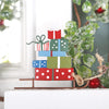 Snowman Family With Gifts Christmas Decoration