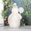 Freestanding Snowman With Lollipop Christmas Decoration