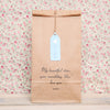 Personalised Message And Tag Gift Bag