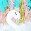 Personalised White Swan Soft Toy