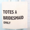 Personalised Totes Getting Married Canvas Bag