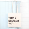 Personalised Totes Getting Married Canvas Bag