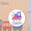 Personalised Train Party Bags With Age