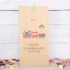 Personalised Train Party Bags With Age