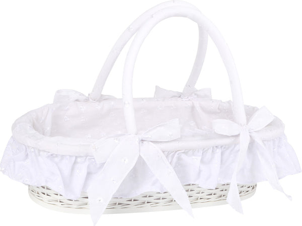 Doll's wicker basket