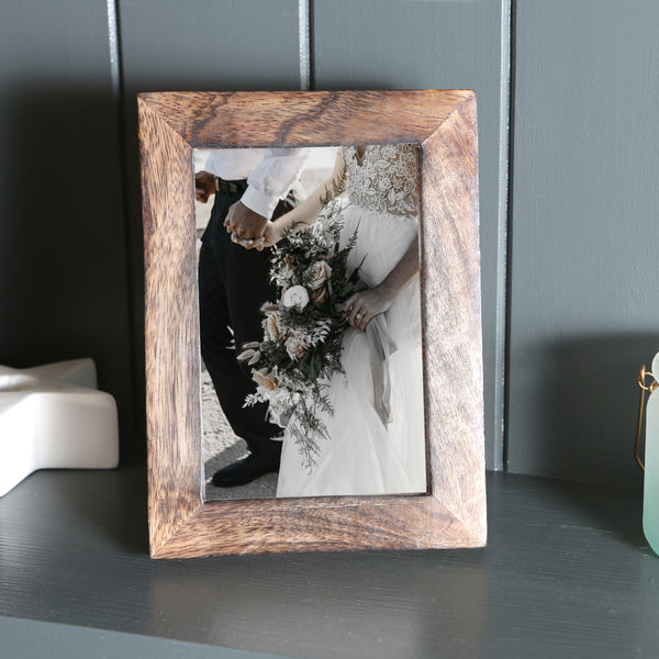 Dark Wood Picture Frame