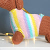 Knitted Dachshund Christmas Tree Decoration