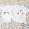 Personalised Sister Or Brother Leopard T Shirt Or Vest