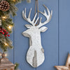 Christmas Stag Wall Hanging Decoration
