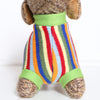 Knitted dachshund sausage dog soft toy